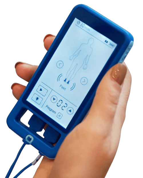 NerveSpa touch-screen device and foot bath